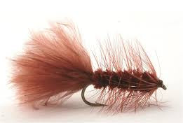 Brown wooly bugger